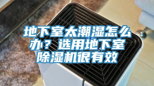 地下室太潮濕怎么辦？選用地下室除濕機很有效