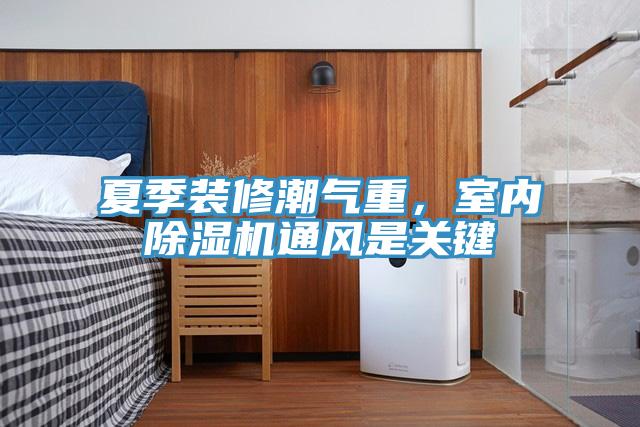 夏季裝修潮氣重，室內除濕機通風是關鍵