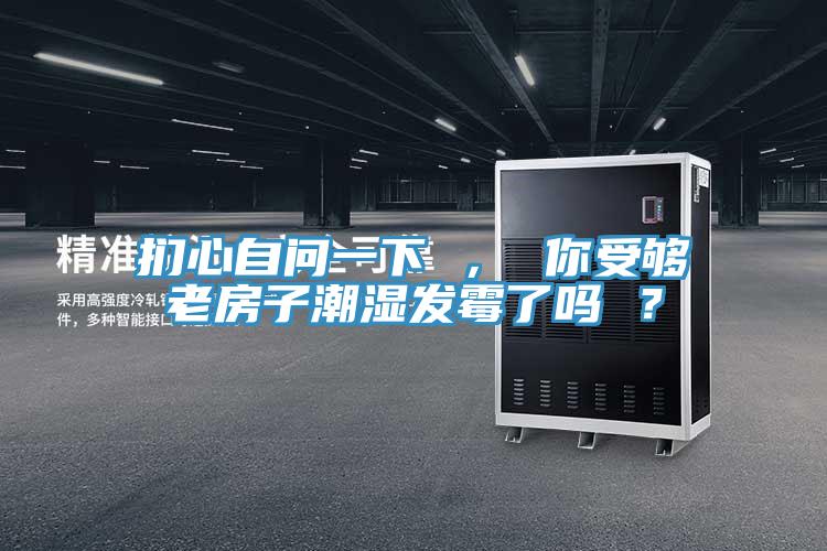 捫心自問一下 ， 你受夠老房子潮濕發(fā)霉了嗎 ？