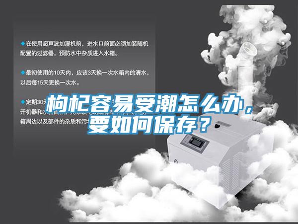 枸杞容易受潮怎么辦，要如何保存？
