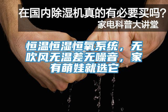 恒溫恒濕恒氧系統，無吹風無溫差無噪音，家有萌娃就選它