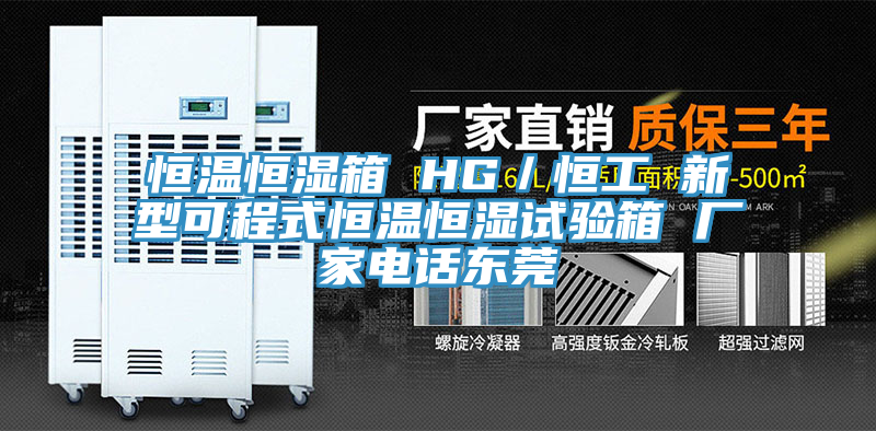 恒溫恒濕箱 HG／恒工 新型可程式恒溫恒濕試驗(yàn)箱 廠(chǎng)家電話(huà)東莞