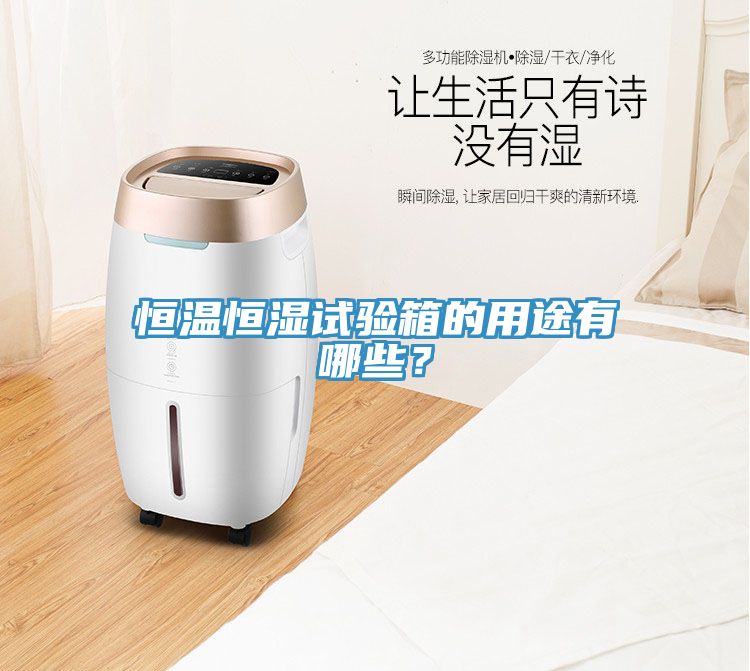 恒溫恒濕試驗(yàn)箱的用途有哪些？